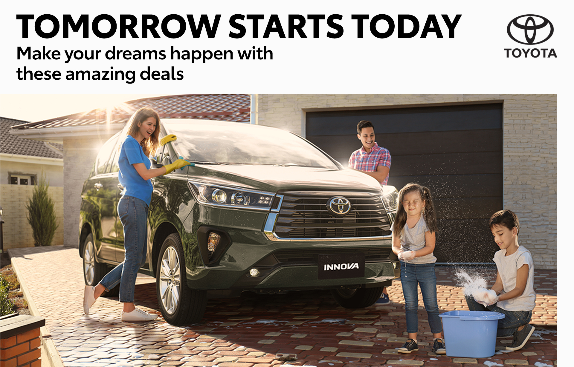 Tomorrow Starts Today with Toyota